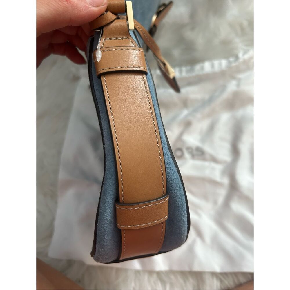 Michael Kors ROMY SUEDE MEDIUM MESSENGER crossbody - Picture 5 of 10